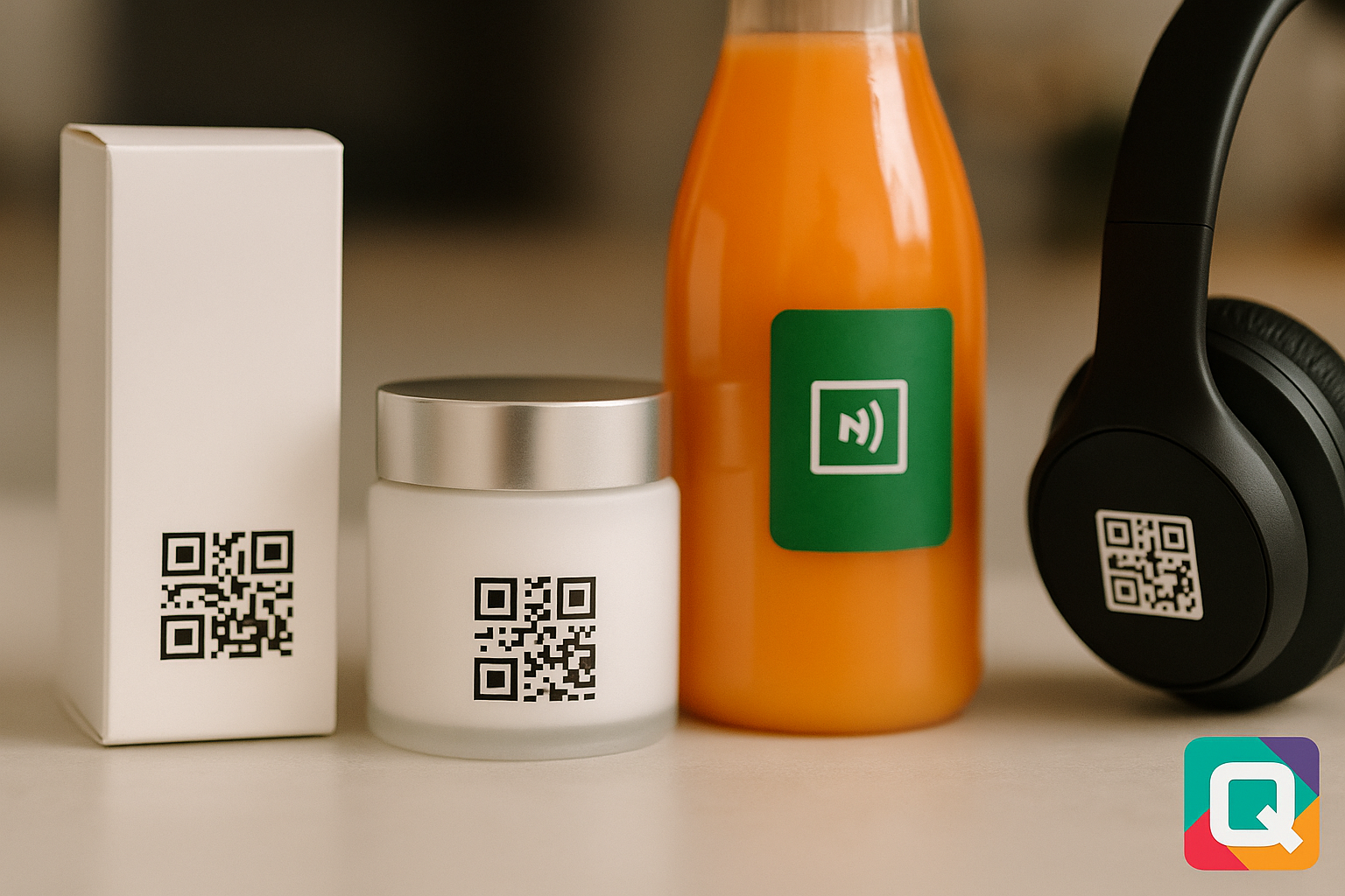 تطبيق QR وNFC في الصناعات