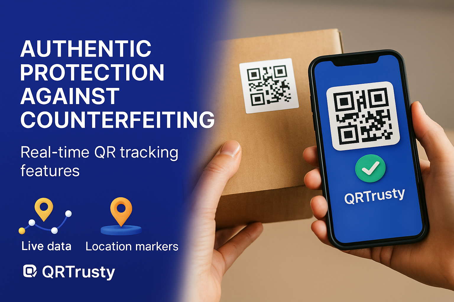 Anti-Counterfeit QR Verification & Scan Intelligence Platform | QRTrusty